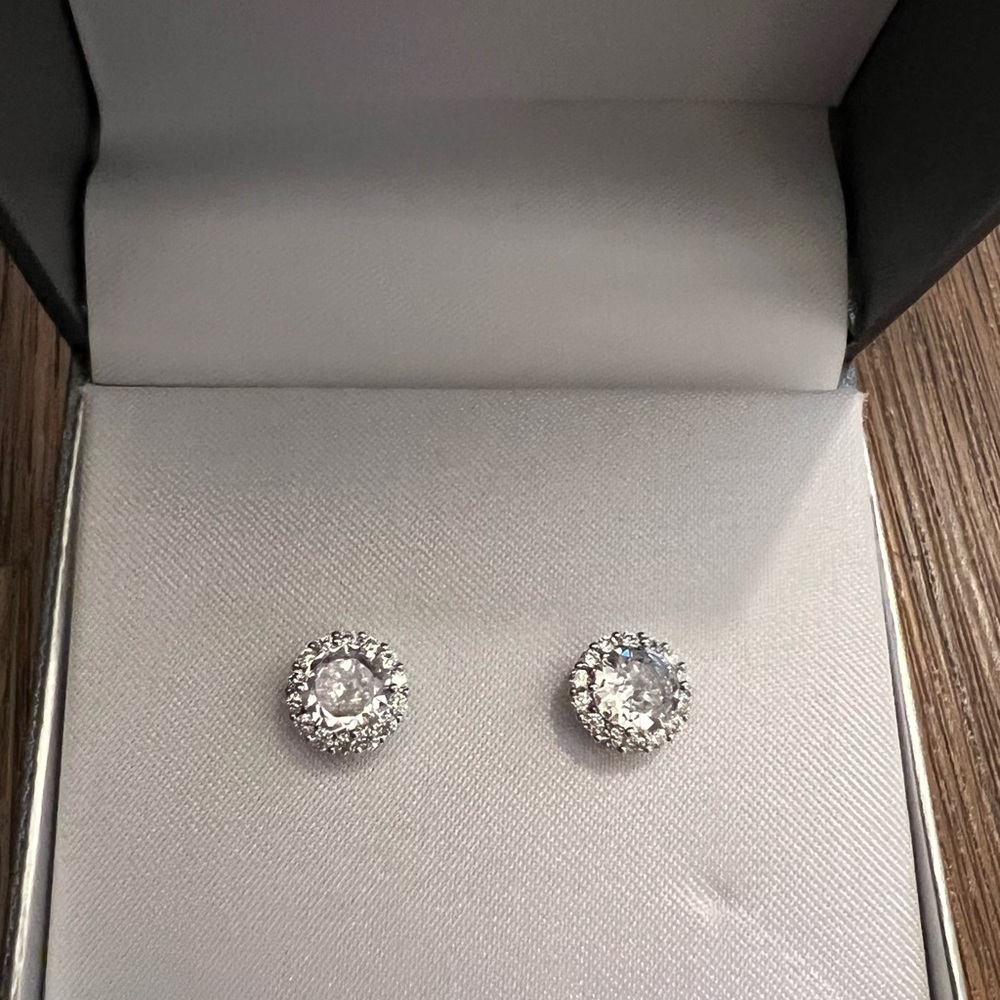 Elegant Silver Stud Earrings